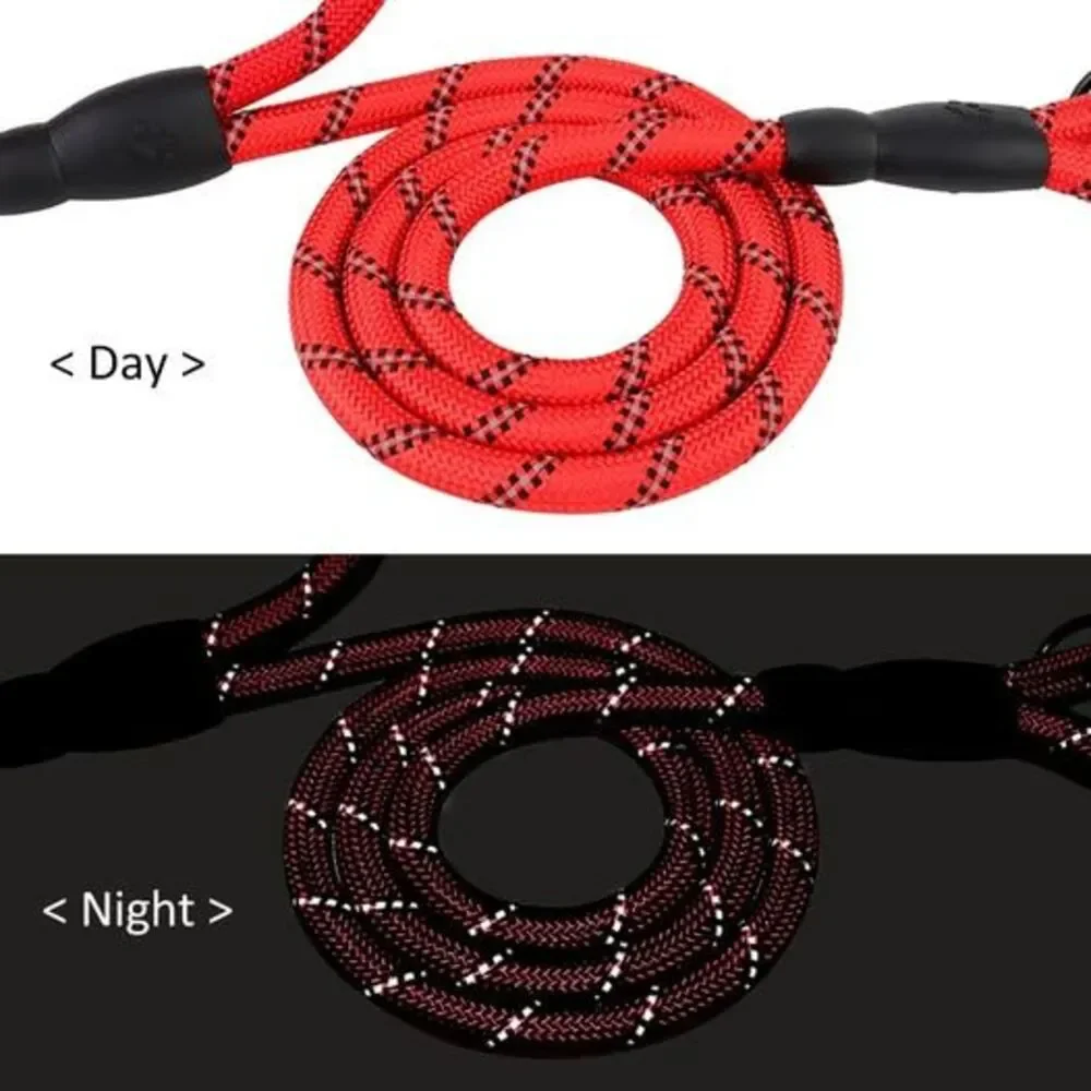 6' Dog Bungee Leash - Reflective | Running - Hiking - Dog Walking - Tough